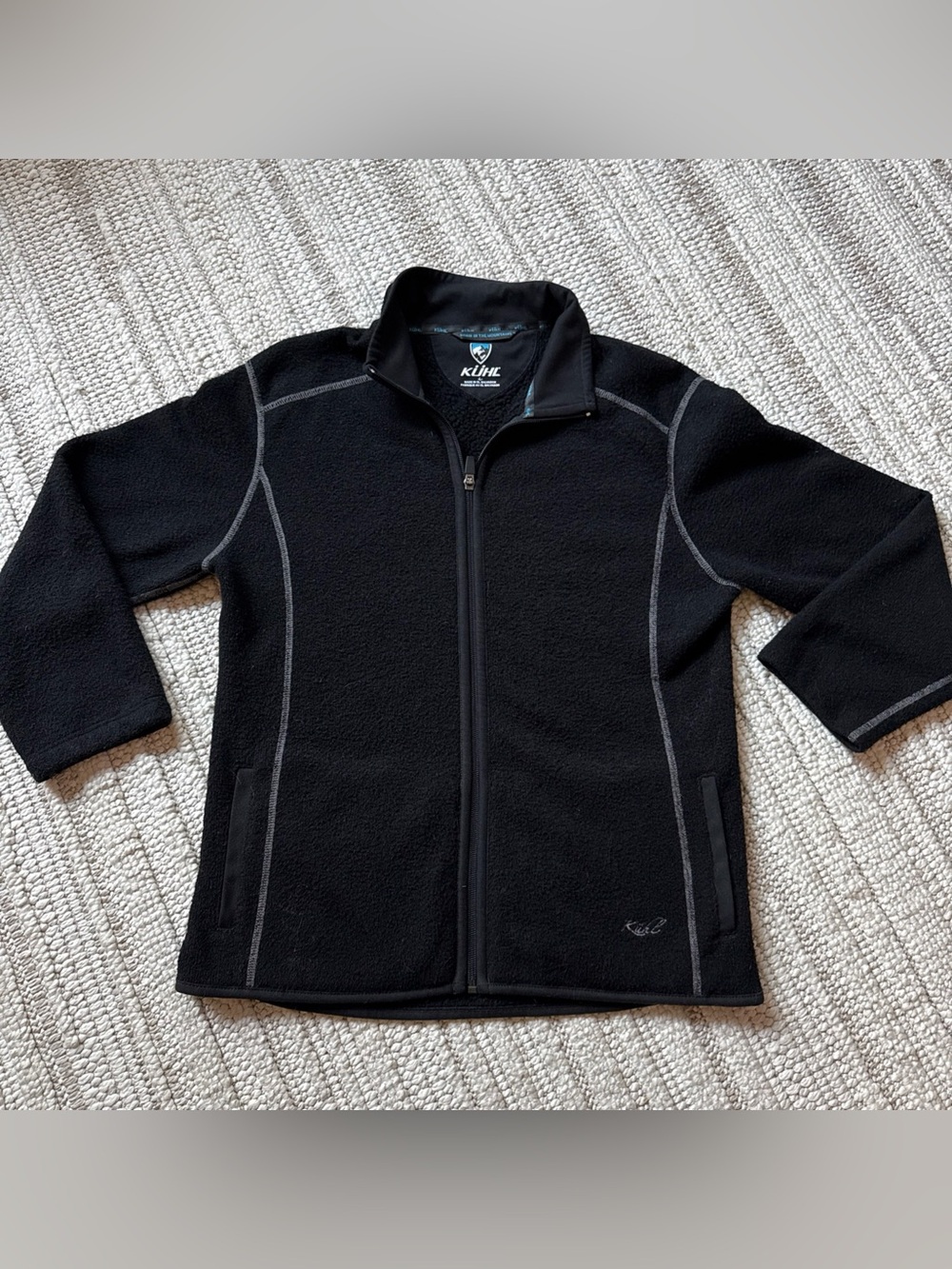 Kuhl Alfpaca Fleece Jacket Womens Large Long Sleeve Full Zip Outdoors
